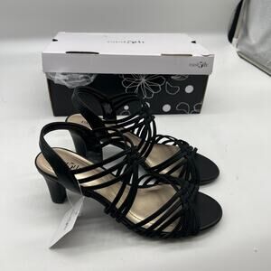 East 5th East Fifth Niko Women Shoes Heel Sandal Black Size 6.5M